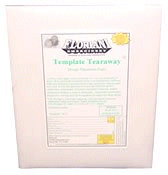 Template Tearaway -  8.5" x 11"