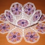 Floral Delight - Lace Bowl Set